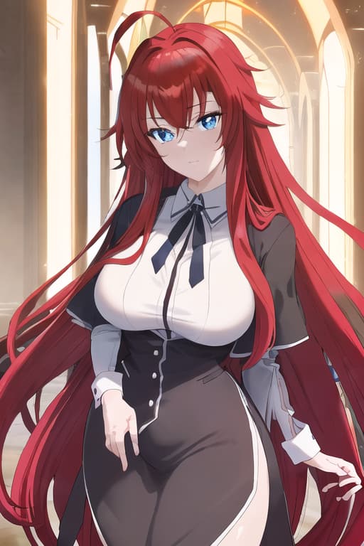  masterpiece, best quality, 1women, long red hair, looking at viewer, :3, cute, black uniform, outdoors, streets, cowboy shot, curvy, (((blue eyes))), rias gremory, red hair, antenna hair, wavy hair, ((beautiful detailed eyes, beautiful detailed glow, lots of glow)), anime screencap,women at pool, compeion , black , masterpiece, best quality, high quality, solo