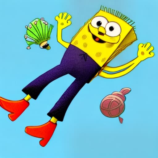  Help me generate a photo of SpongeBob,