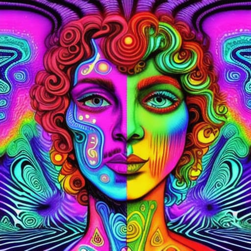  psychedelic man woman