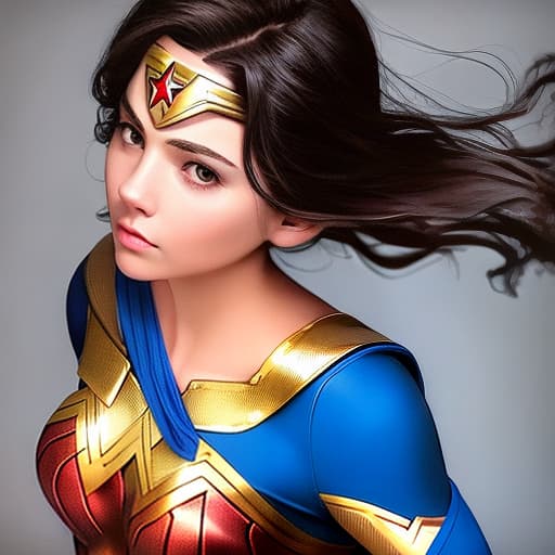  Stylish cute wonderwoman portrait hd