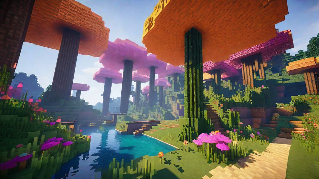  Imagine a whimsical haven in the pixelated universe of Minecraft, where enchanting fairies dance among blooming meadows and sparkling rivers. Visualize a fantastical landscape vibrant with pastel colors, abundant with towering mushrooms and cascading waterfalls. Bring to life the ethereal beauty of Fairycore Minecraft by describing an enchanting scene that seamlessly blends the magical allure of fairies with the awe-inspiring world of blocky exploration. hyperrealistic, full body, detailed clothing, highly detailed, cinematic lighting, stunningly beautiful, intricate, sharp focus, f/1. 8, 85mm, (centered image composition), (professionally color graded), ((bright soft diffused light)), volumetric fog, trending on instagram, trending on tumblr, HDR 4K, 8K