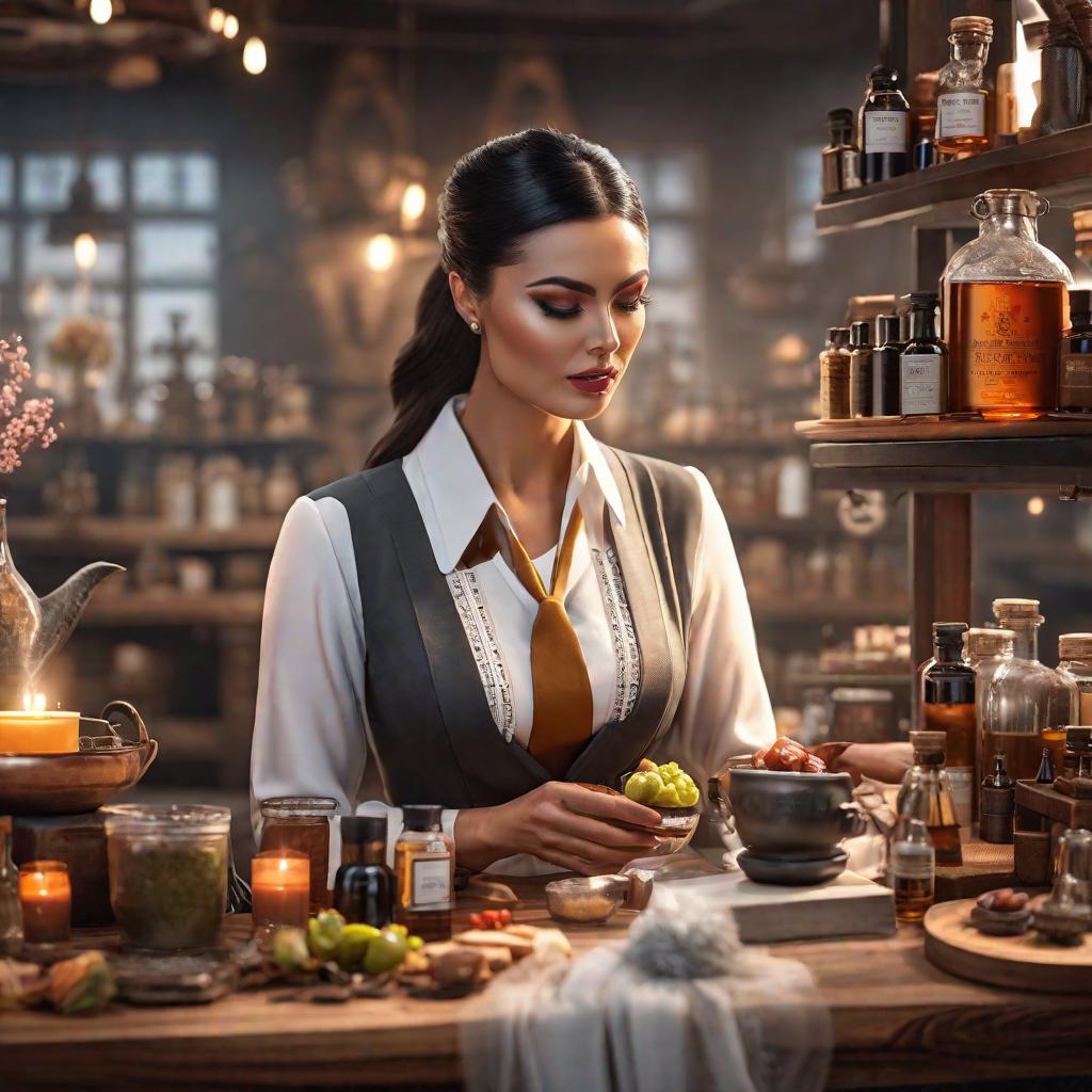  Aroma business hyperrealistic, full body, detailed clothing, highly detailed, cinematic lighting, stunningly beautiful, intricate, sharp focus, f/1. 8, 85mm, (centered image composition), (professionally color graded), ((bright soft diffused light)), volumetric fog, trending on instagram, trending on tumblr, HDR 4K, 8K