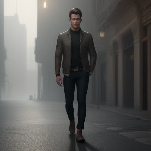  a boy cartoon hyperrealistic, full body, detailed clothing, highly detailed, cinematic lighting, stunningly beautiful, intricate, sharp focus, f/1. 8, 85mm, (centered image composition), (professionally color graded), ((bright soft diffused light)), volumetric fog, trending on instagram, trending on tumblr, HDR 4K, 8K