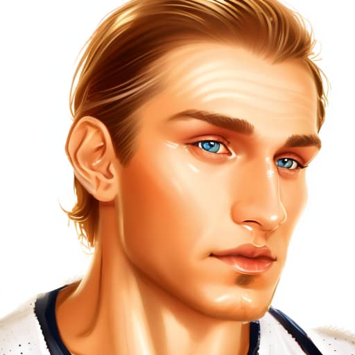 portrait+ style Russian queer strictly come Dancing condensant blonde hunk dude face