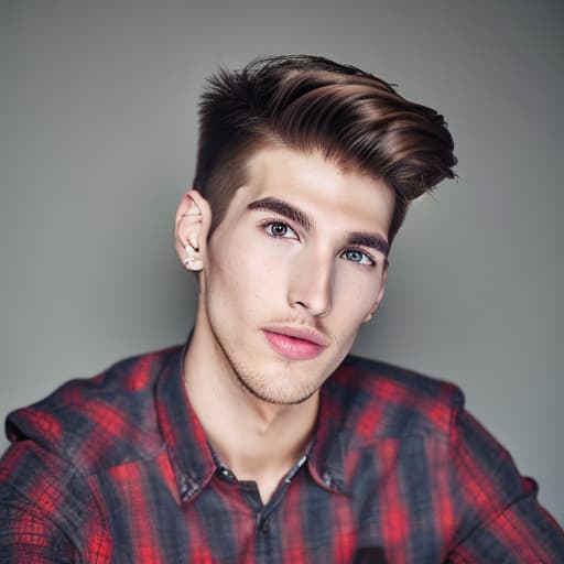 portrait+ style joey graceffa homosexual queer face