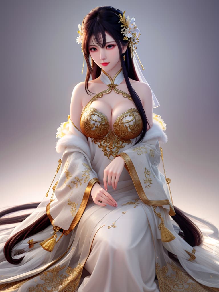  裸体，美乳 hyperrealistic, full body, detailed clothing, highly detailed, cinematic lighting, stunningly beautiful, intricate, sharp focus, f/1. 8, 85mm, (centered image composition), (professionally color graded), ((bright soft diffused light)), volumetric fog, trending on instagram, trending on tumblr, HDR 4K, 8K