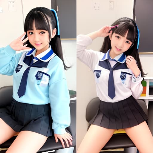  集団　JK 制服 女の子 制服