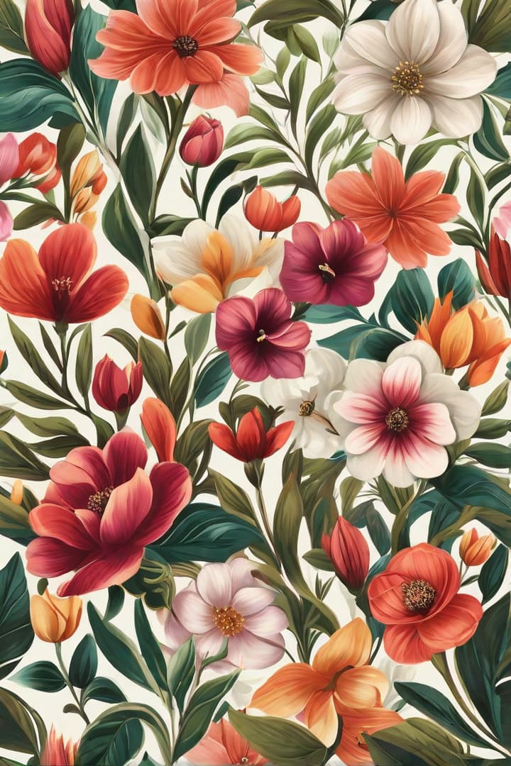  Express your creativity through digital painting. Transform the canvas with a palette of colors, blending and shading to create your own unique masterpiece: flowers