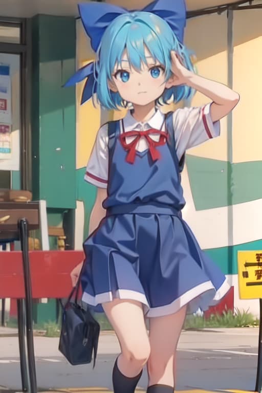  Cirno, preschool uniform