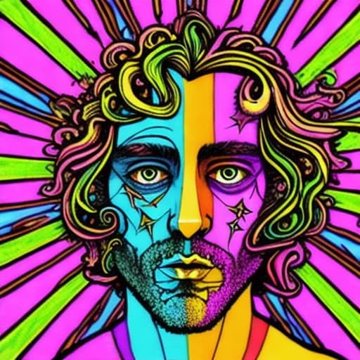  psychedelic man