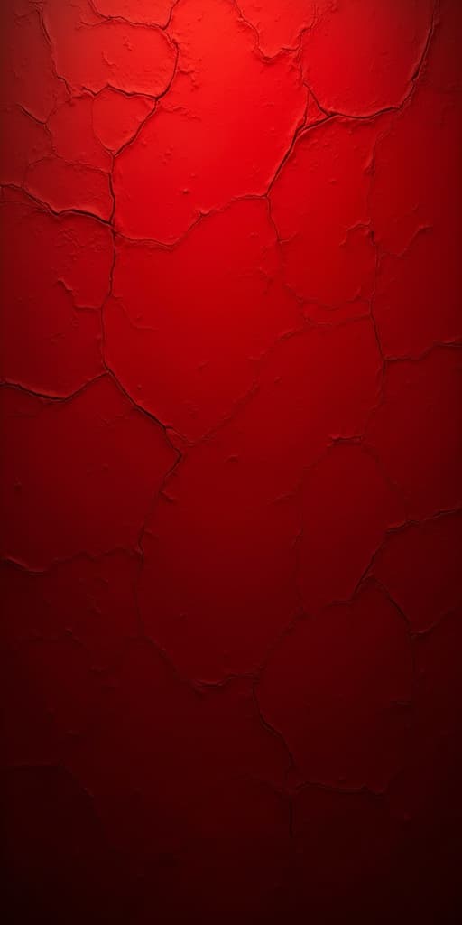  good quality, high quality, dark red cracked wall texture background with deep shadows and grunge effect