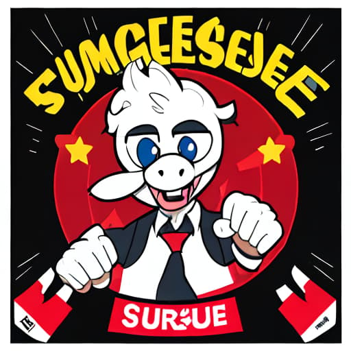  mascotte pour une société de commerce de surgelé