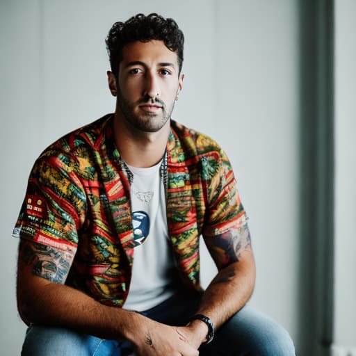 portrait+ style daniel ricciardo queer face