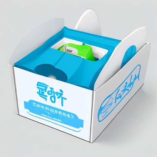  Help me design a probiotic sanitary napkin carton packaging screen!,