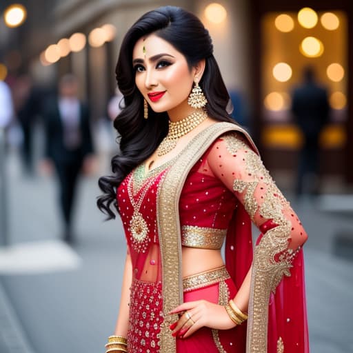  Indian on  hyperrealistic, full body, detailed clothing, highly detailed, cinematic lighting, stunningly beautiful, intricate, sharp focus, f/1. 8, 85mm, (centered image composition), (professionally color graded), ((bright soft diffused light)), volumetric fog, trending on instagram, trending on tumblr, HDR 4K, 8K