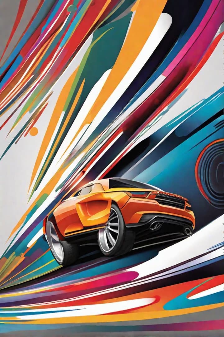  Express your creativity through digital painting. Transform the canvas with a palette of colors, blending and shading to create your own unique masterpiece: car