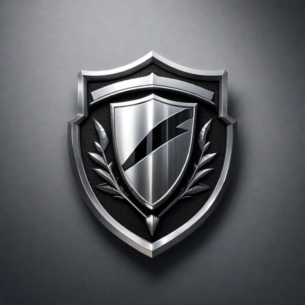  Create a modern logo for 'Silver Spear Group' featuring a stylized shield and a silver spear. The logo should have a sleek and professional look, using a color palette of silver and black. hyperrealistic, full body, detailed clothing, highly detailed, cinematic lighting, stunningly beautiful, intricate, sharp focus, f/1. 8, 85mm, (centered image composition), (professionally color graded), ((bright soft diffused light)), volumetric fog, trending on instagram, trending on tumblr, HDR 4K, 8K