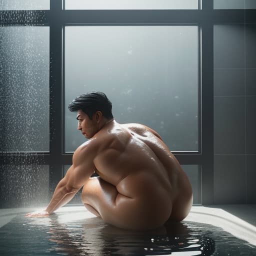  "send image Asian "The scene takes place in an airy room ed in soft natural light filtered through the nearby window, which illuminates a tiny Asian boy about seven year. He has short, messy black hair and almond-shaped dark eyes filled with curiosity as he stands beneath the shower running warm water over his small frame. His body is lithe and supple – every curve sculpted into perfection while drips of water roll down his delicate form creating intricate patterns on his smooth skin; Picture time magnifies these details - from the plumpness of his cherubic ocks to the puffiness surrounding his s making ryu's heart skip a beat at such sight that immediately paints an inviting image in his mi hyperrealistic, full body, detailed clothing, highly detailed, cinematic lighting, stunningly beautiful, intricate, sharp focus, f/1. 8, 85mm, (centered image composition), (professionally color graded), ((bright soft diffused light)), volumetric fog, trending on instagram, trending on tumblr, HDR 4K, 8K