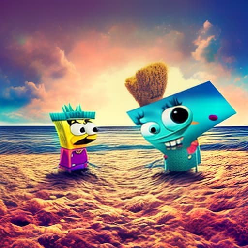 dublex style SpongeBob Squarepants