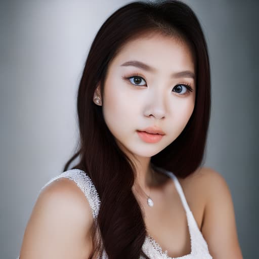 portrait+ style most beautiful asian girl