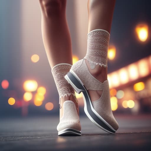  girl feet hyperrealistic, full body, detailed clothing, highly detailed, cinematic lighting, stunningly beautiful, intricate, sharp focus, f/1. 8, 85mm, (centered image composition), (professionally color graded), ((bright soft diffused light)), volumetric fog, trending on instagram, trending on tumblr, HDR 4K, 8K