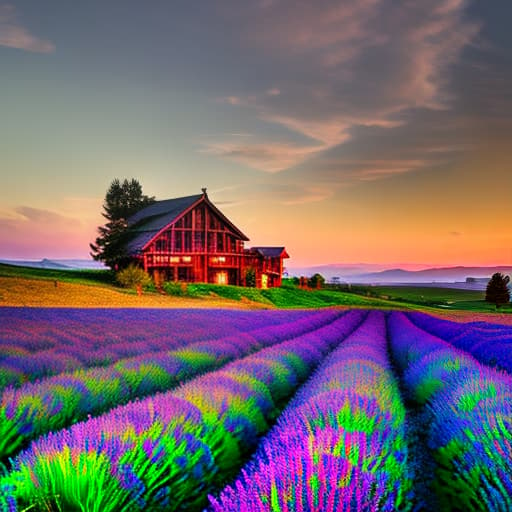 nvinkpunk luxurious lavender field experience with the scent in the air. transporting the smell to the person hyperrealistic, full body, detailed clothing, highly detailed, cinematic lighting, stunningly beautiful, intricate, sharp focus, f/1. 8, 85mm, (centered image composition), (professionally color graded), ((bright soft diffused light)), volumetric fog, trending on instagram, trending on tumblr, HDR 4K, 8K