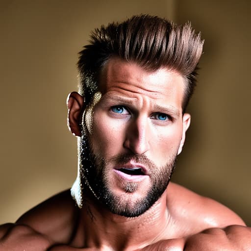 portrait+ style Zack Ryder queer face