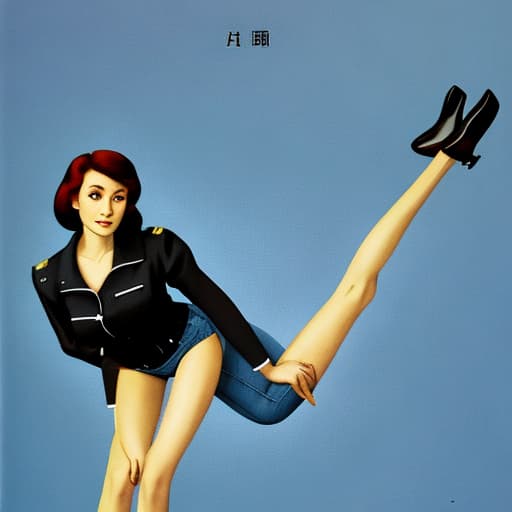  Women have long legs.