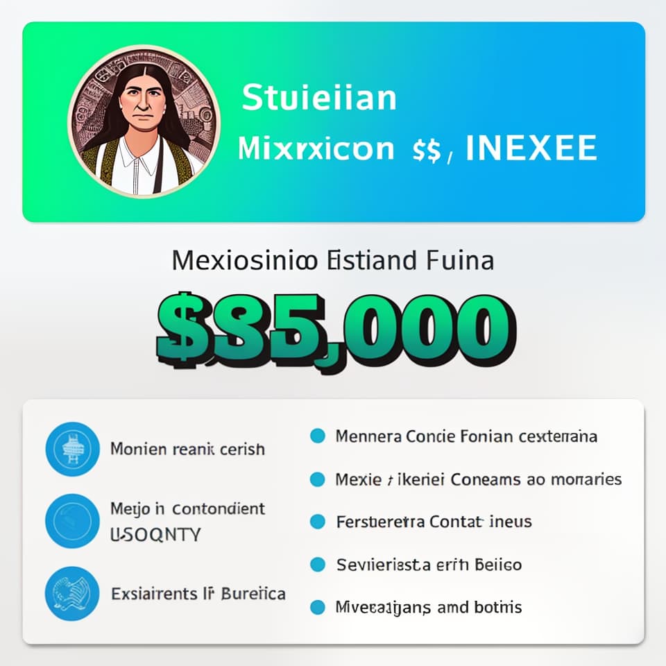  Spanish, Mexican currency, content includes quota, interest and period