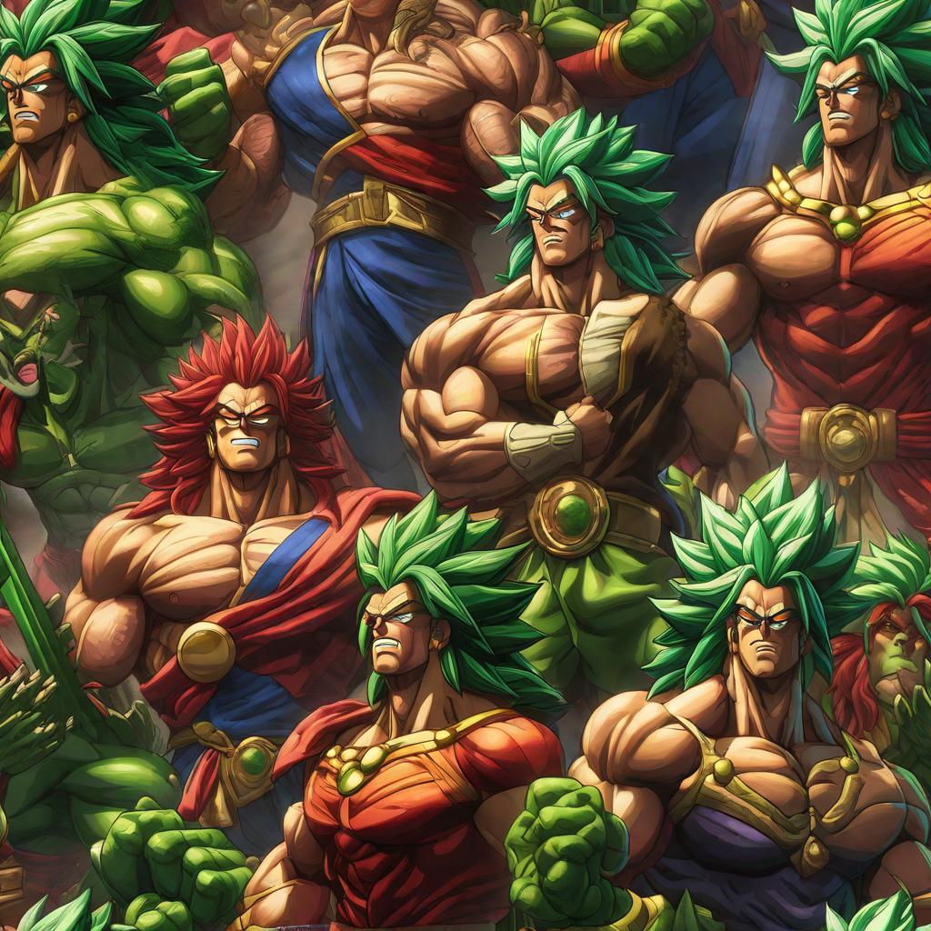  Broly hyperrealistic, full body, detailed clothing, highly detailed, cinematic lighting, stunningly beautiful, intricate, sharp focus, f/1. 8, 85mm, (centered image composition), (professionally color graded), ((bright soft diffused light)), volumetric fog, trending on instagram, trending on tumblr, HDR 4K, 8K