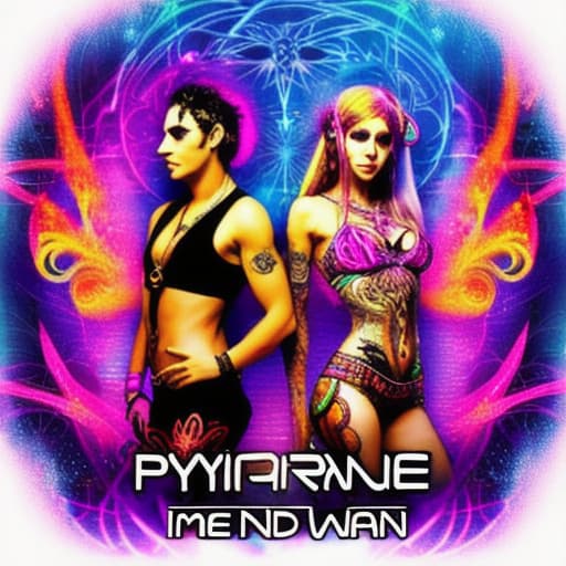  psytrance man and woman