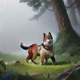  jaxson is young with his giant dog named max looking at a treasure map. hyperrealistic, full body, detailed clothing, highly detailed, cinematic lighting, stunningly beautiful, intricate, sharp focus, f/1. 8, 85mm, (centered image composition), (professionally color graded), ((bright soft diffused light)), volumetric fog, trending on instagram, trending on tumblr, HDR 4K, 8K
