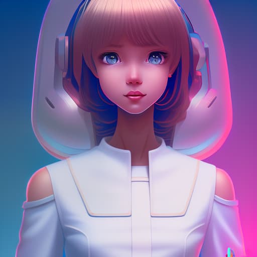 mdjrny-v4 style a close up of a woman in a white dress with a blue collar, portrait knights of zodiac girl, retro anime girl, artstyle : ilya kuvshinov, ilya kuvshinov style, 8 0 s anime art style, ilya kuvshinov and artgerm, anime style. 8k, digital anime illustration