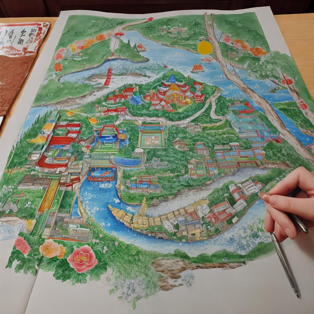  masterpiece, best quality, draw an ancient picture about summer health, with Chinese traditional culture color