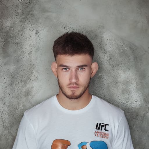 portrait+ style ufc queer very cute brunette dude face