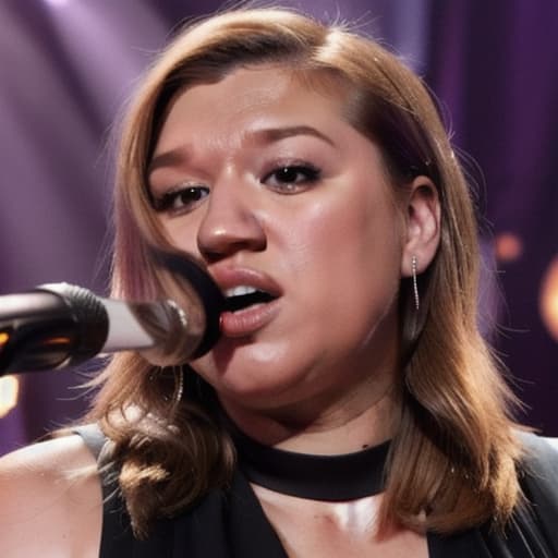  kelly clarkson queer face