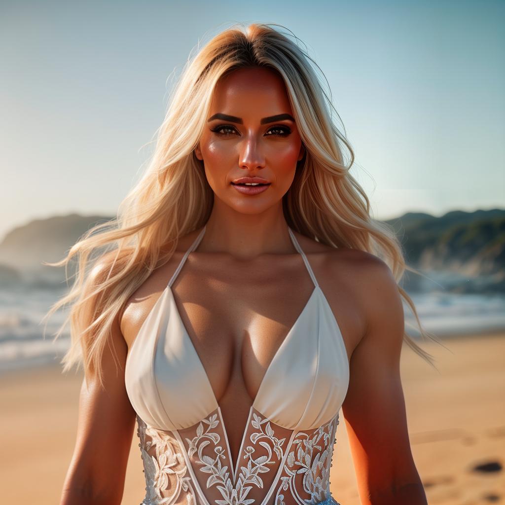  KAYLA ITSINES blonde hair + pic in weddingdress on the beach + Naked with huge perfectly shaped, clear and focused eyes, spreading to show creampied hyperrealistic, full body, detailed clothing, highly detailed, cinematic lighting, stunningly beautiful, intricate, sharp focus, f/1. 8, 85mm, (centered image composition), (professionally color graded), ((bright soft diffused light)), volumetric fog, trending on instagram, trending on tumblr, HDR 4K, 8K hyperrealistic, full body, detailed clothing, highly detailed, cinematic lighting, stunningly beautiful, intricate, sharp focus, f/1. 8, 85mm, (centered image composition), (professionally color graded), ((bright soft diffused light)), volumetric fog, trending on instagram, trending on tumblr, HDR 4K, 8K