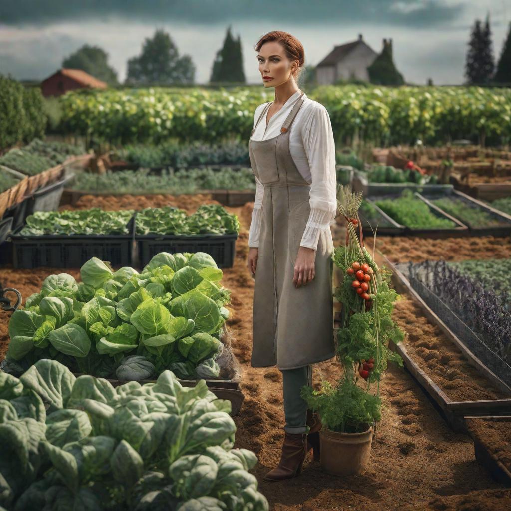  Carré Potager Surélevé hyperrealistic, full body, detailed clothing, highly detailed, cinematic lighting, stunningly beautiful, intricate, sharp focus, f/1. 8, 85mm, (centered image composition), (professionally color graded), ((bright soft diffused light)), volumetric fog, trending on instagram, trending on tumblr, HDR 4K, 8K