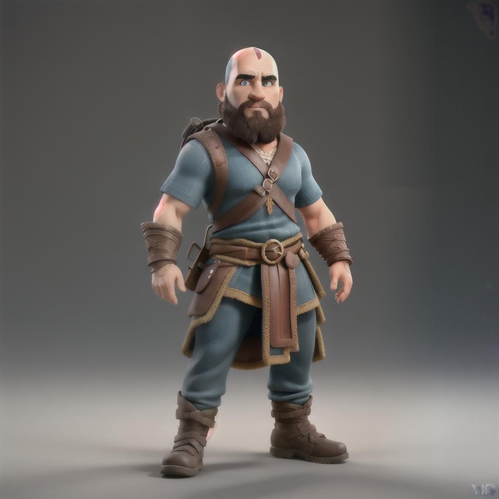  God of war hyperrealistic, full body, detailed clothing, highly detailed, cinematic lighting, stunningly beautiful, intricate, sharp focus, f/1. 8, 85mm, (centered image composition), (professionally color graded), ((bright soft diffused light)), volumetric fog, trending on instagram, trending on tumblr, HDR 4K, 8K