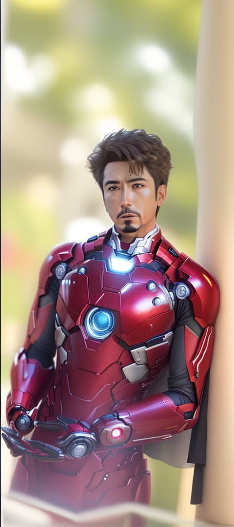  make it look like a iron man, hyperrealistic, high quality, highly detailed, perfect lighting, intricate, sharp focus, f/1. 8, 85mm, (centered image composition), (professionally color graded), ((bright soft diffused light)), trending on instagram, HDR 4K, 8K