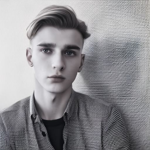 portrait+ style czech homosexual twink blonde very cute dude face