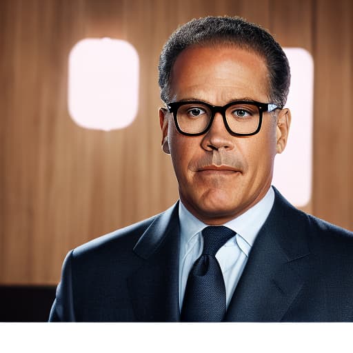 portrait+ style lester holt queer face