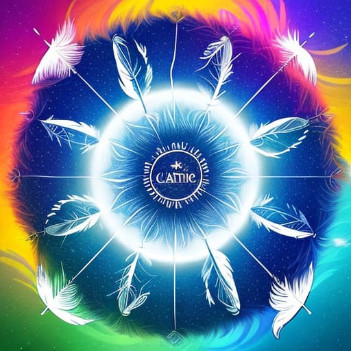  Generate beautiful "feather music circle" artistic words ，