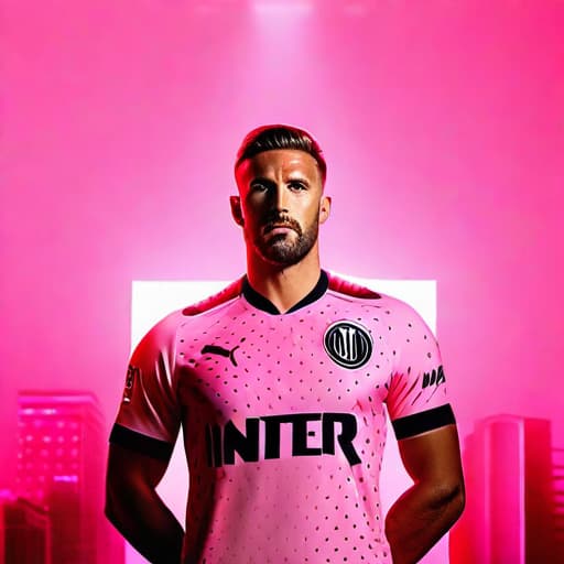  Polkadot's Strategic Sponsorship Deal with Inter Miami Football Club hyperrealistic, full body, detailed clothing, highly detailed, cinematic lighting, stunningly beautiful, intricate, sharp focus, f/1. 8, 85mm, (centered image composition), (professionally color graded), ((bright soft diffused light)), volumetric fog, trending on instagram, trending on tumblr, HDR 4K, 8K