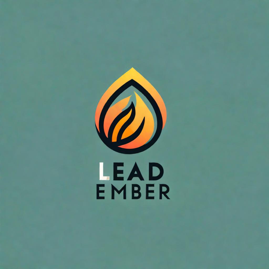  Logo for a digital agency called "Lead Ember"