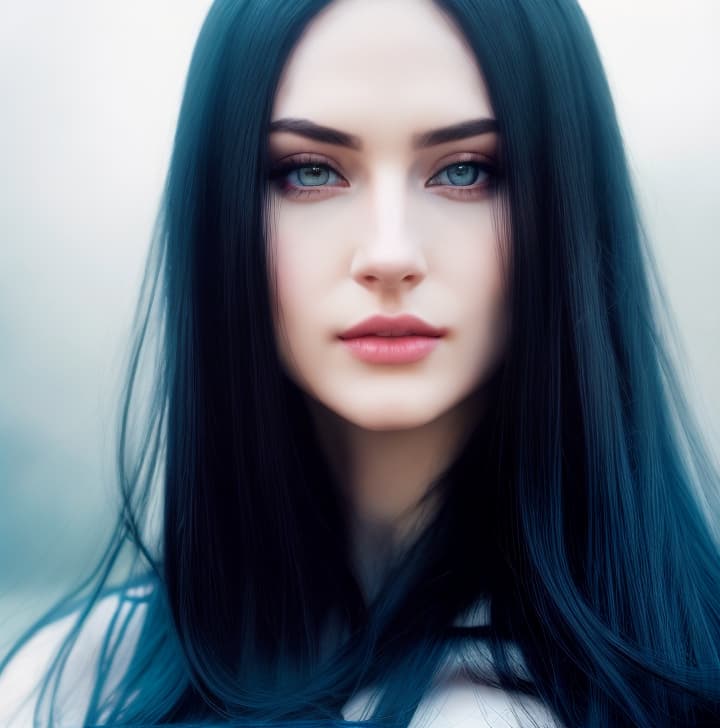  Beautiful woman long black hair pale smooth skin superhero, hyperrealistic, full body, highly detailed, cinematic lighting, intricate, sharp focus, f/1. 8, 85mm, (centered image composition), (professionally color graded), ((bright soft diffused light)), volumetric fog, trending on instagram, HDR 4K, 8K