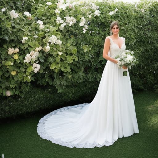 portrait+ style Wedding dress decorated with white butterflies Da Vinci's Dreams hyperrealistic, full body, detailed clothing, highly detailed, cinematic lighting, stunningly beautiful, intricate, sharp focus, f/1. 8, 85mm, (centered image composition), (professionally color graded), ((bright soft diffused light)), volumetric fog, trending on instagram, trending on tumblr, HDR 4K, 8K