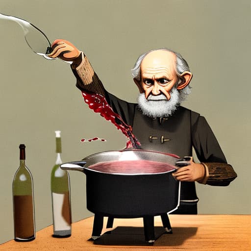  Darwin was boiling wine,