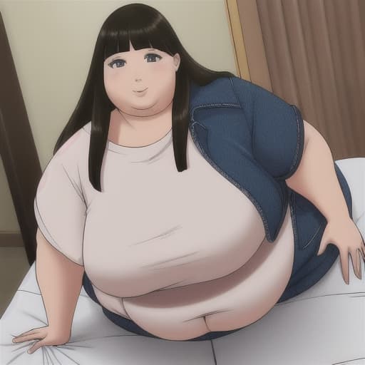  high quality photo of a fat bbw woman