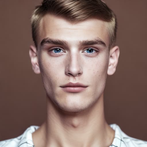 portrait+ style czech homosexual twink blonde very cute dude face